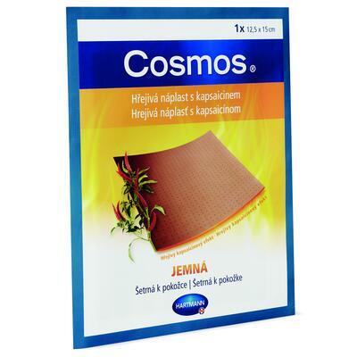 COSMOS hřejivá náplast s kaps. 12.5x15cm jemná 1ks