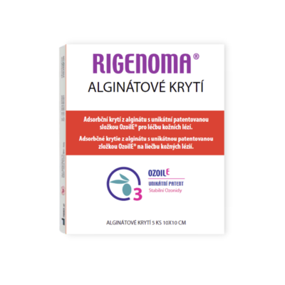 RIGENOMA alginátové krytí s patentem OZOILE 5 ks - 1