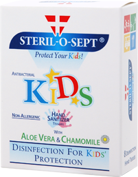 STERIL-O-SEPT Hand Sanitizer KIDS - krabička 8 x 2,1g