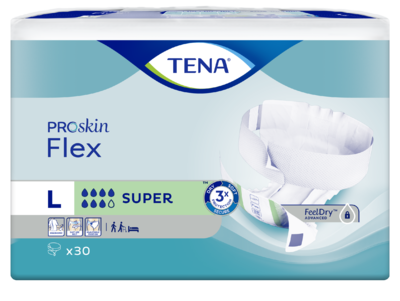 TENA Flex SUPER inkontinenční kalhotky s pásem - 1