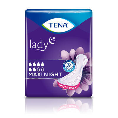 TENA Lady Maxi Night ink.vložky 12ks 760985