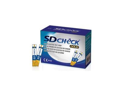 Testovací proužky pro glukometr SD-CHECK GOLD 50ks