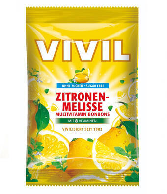 VIVIL Multivitamín citr+meduňka 8vit.bez cukru 60g