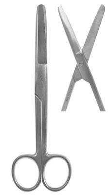 Chirurgické nůžky rovné tupé, 16 cm