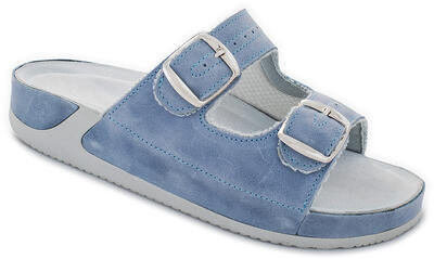 Dámské ortopedické pantofle ROZÁRA, barva modrá