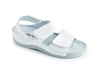 Dámské zdravotní sandály PETRA, bílé