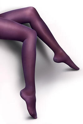 Dámské zdravotní kompresní punčochové kalhoty - Fashion Line, fialové - 1