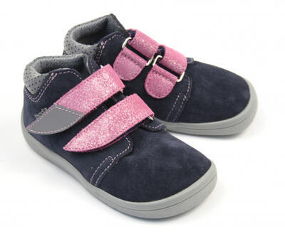Dětské barefoot kotníčkové boty Ocean shine - BEDA - 1