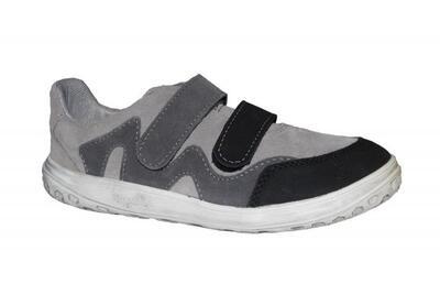 Barefoot dětská obuv NELLA šedá, Jonap