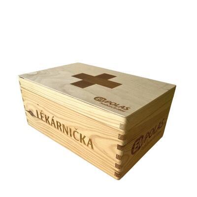 Lékárnička dřevěná EMPOLAS - 1