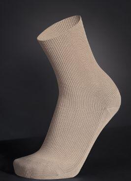 Antibakteriální ponožky z BIO bavlny Maxis, béžové - 1