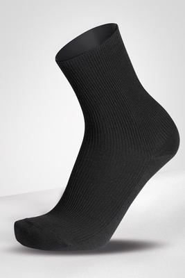 MAXIS Ponožky BIO bavlna žebrované vel.24-25 černá, vel. 24-25