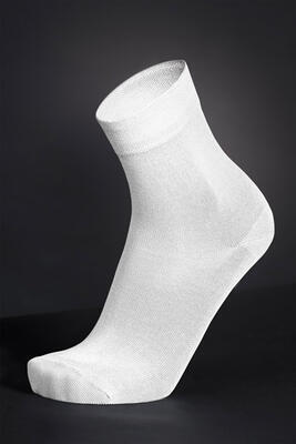 Ponožky s bambusovým vláknem Maxis, bílé