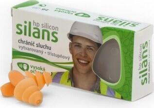Chránič sluchu SILANS PROFI silicon vysoká ochrana - 2