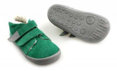 Chlapecké zimní barefoot boty s kožíškem SAM - BEDA - 2