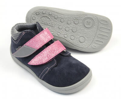 Dětské barefoot kotníčkové boty Ocean shine - BEDA - 2