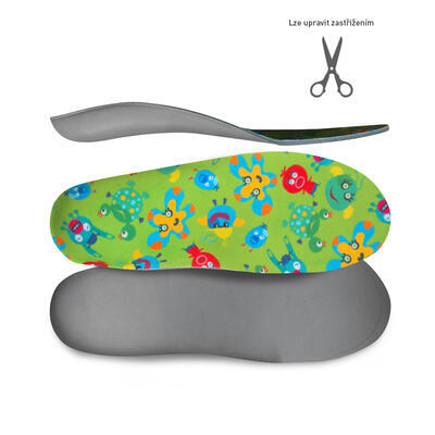 Dětské ortopedické vložky do bot s patním lůžkem, Svorto 014 - 2